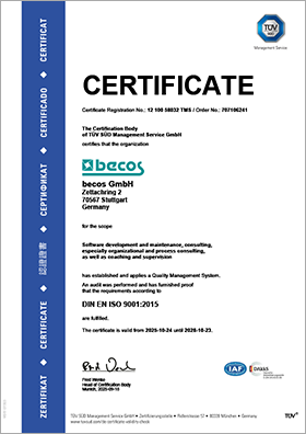 ISO-Certifikate